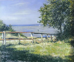 Campo junto al mar